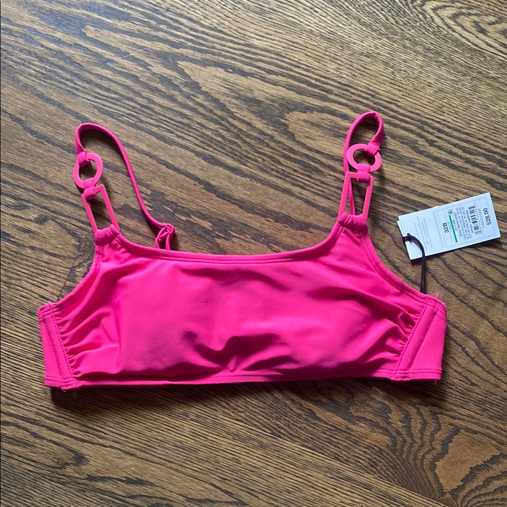Hot Pink Bikini Top